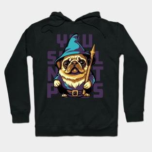 You Shall Not Pass Pug Hoodie